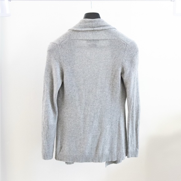Banana Republic Light Gray Open Cardigan - Picture 2 of 4